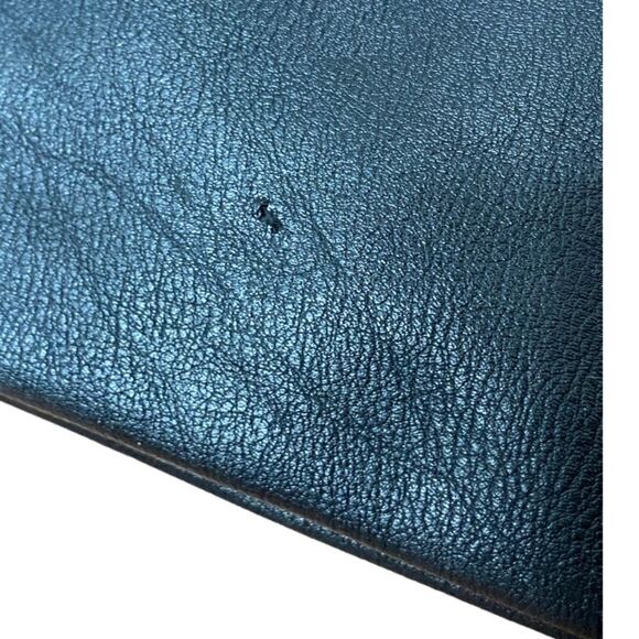 NY & Company black & white bangle purse clutch wristlet with stripes polka dots - Picture 9 of 10